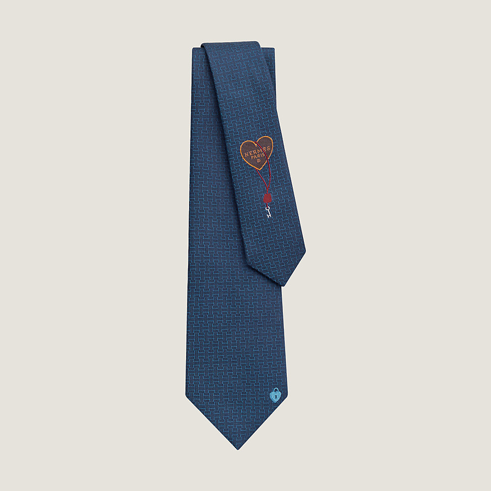 La Clef du Bonheur tie | Hermès Finland